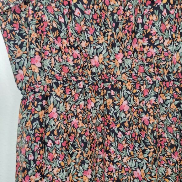 BB Dakota by Steve Madden Ditsy Floral Chiffon Dress, XXL - Picture 9 of 14